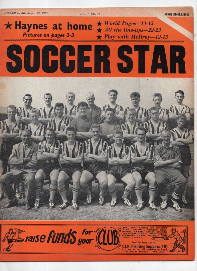 Port Vale: 1958 soccer stars 