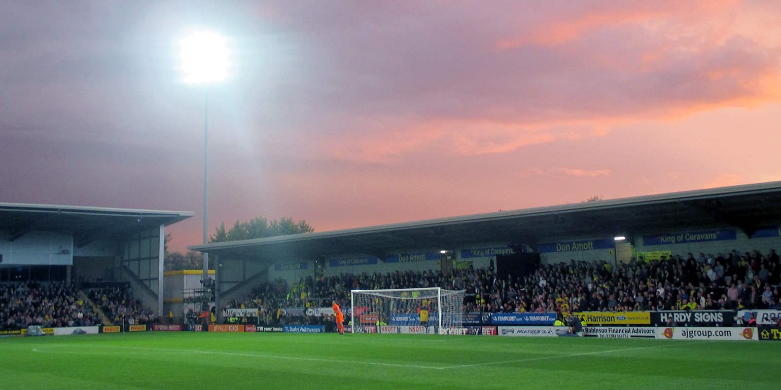 Burton Albion Pirelli Stadium - Diego Sideburns, Flickr via Creative Commons licence