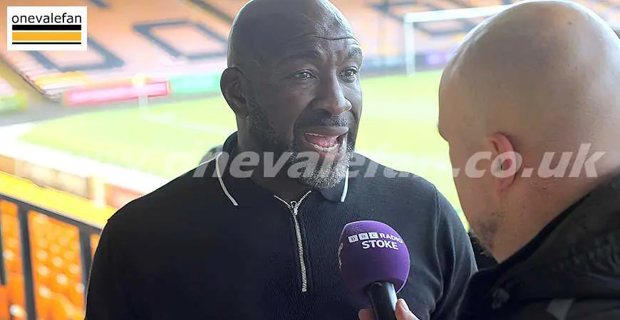 Darren Moore discusses clean sheets, versatility and injuries ahead of the Barrow  game - onevalefan.co.uk